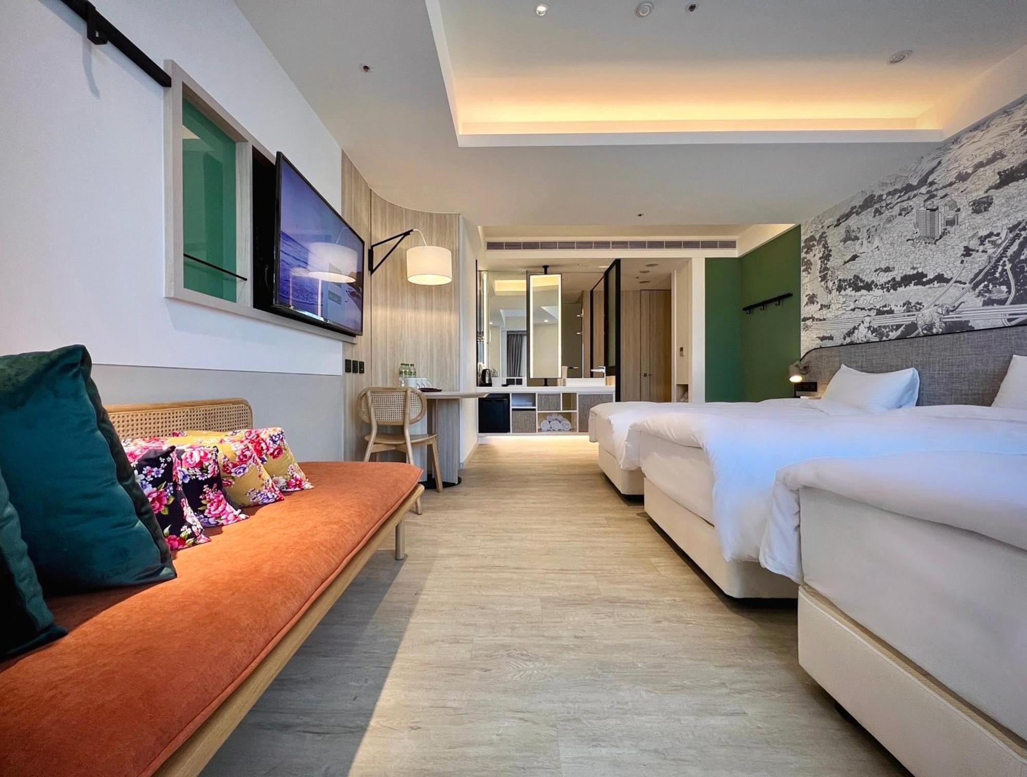 Boutech Jiantan Hotel Taipei Eksteriør bilde